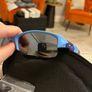 Oakley Flak Jacket XLJ Sunglasses- Light Blue/Navy Image 2
