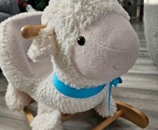 Baby rocking sheep
