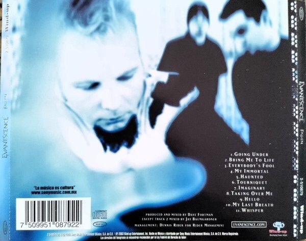Evanescence - Fallen    CD