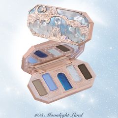Flower Knows Moonlight Mermaid Collection Jewelry Eyeshadow Palette in 05 Moonlight Land