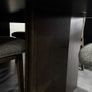 210cm Dark Brown Oak Dining table, Ex Display Like New Image 6