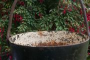 Antique Copper Pot or Planter
