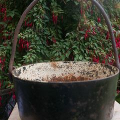 Antique Copper Pot or Planter