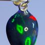 Ethiopian Black Opal Pendant 2.98 ct on 925 Silver bail Image 3