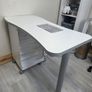 Nail manicure table with installed dust extractor Image 2