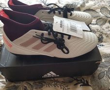 Adidas Predator 18.1 Women's "Vapour Grey/Maroon /New