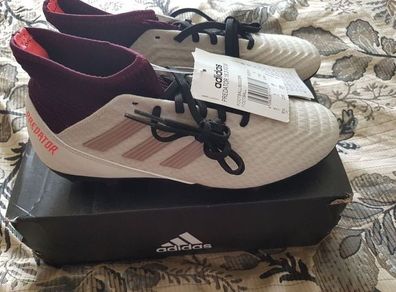 Adidas Predator 18.1 Women's "Vapour Grey/Maroon /New