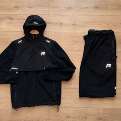 Men's Black Red Reprimo Tracksuit