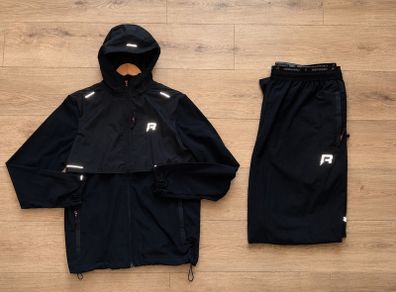 Men's Black Red Reprimo Tracksuit