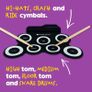 Electronic Drum Mat Portable Roll Up Digital Music Pad Instrument for Beginners and Children  Learn to Play and Record your Own Beats Digital Snare Tom Crash Ride Pedal Sticks Image 4