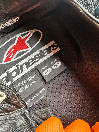 Alpinestars two piece suit size Euro 50