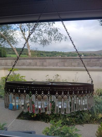 Ornate Hanging Tealight Holder