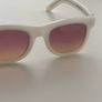 Retrosuperfuture Gradient Pink Lenses Sunglasses Model Ciccio Avorio Image 7