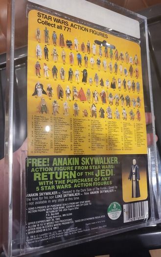 Star Wars Han Solo Trenchcoat MOC Graded 80