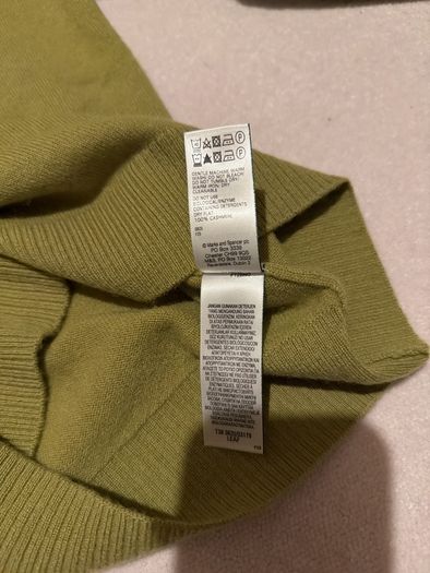Autograph cashmere jumper leaf green Size Small
