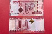 Tanzania. 10000 Shillings. 2015  Pick 44b  ( Uncirculated )