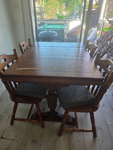 Table and chairs