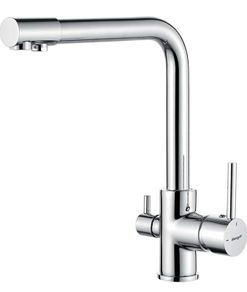 Premium 3-Way Kitchen Mixer Tap with Integrated Water Filtration