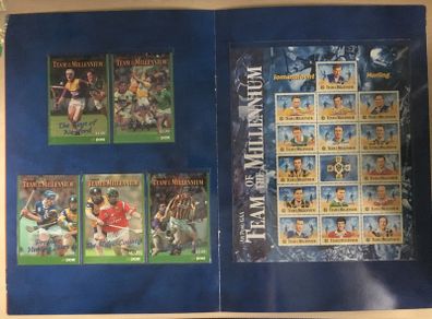 2000 Ireland An Post/ GAA Hurling Team of the Millennium Presentation Pack