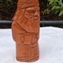 Vintage Japanese Ainu Wooden Figure Image 4