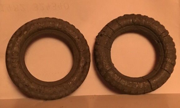 Meccano & Tri-ang tyres/wheels