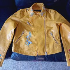 Faux leather jacket