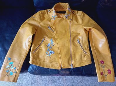 Faux leather jacket