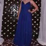 Long navy ASOS dress bridesmaid/debs Image 2