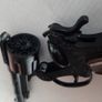 vintage new toy gun in box and holster Image 6