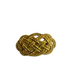 Cable Brooch