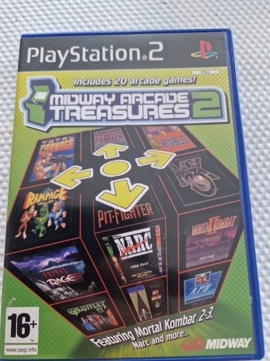 Midway Arcade 2 PlayStation2 Ps2 Games Original