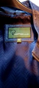 women's navy real leather jackets