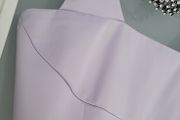 ZEDDRA fitted soft lilac formal crop top Sz 44 (Fit 10UK)