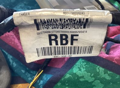 2011-2014 Ford Focus Rear Left Door Wiring Loom