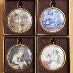 Vintage miniature pictures