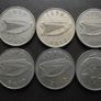 10 Irish Ten pence coins (1969-1980) Image 3