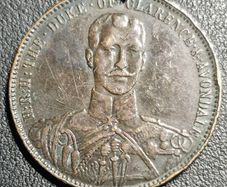 1892 Medallion H:R:H: The Duke Of Clarence & Avondale