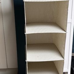 Hanging shelf organizer