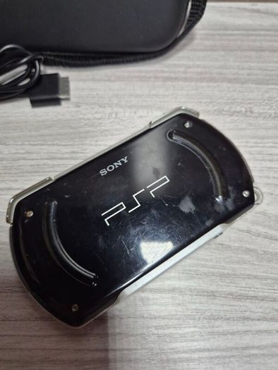 Modded Sony PSP Go 16GB Handheld System - Black -Poor Cosmetic Condition