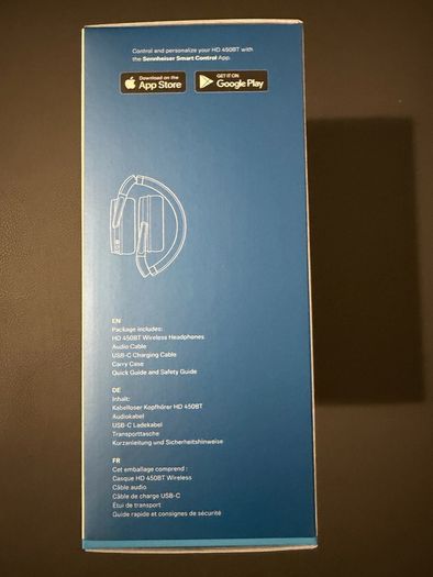 Sennheiser HD450BT Black (ANC)Brand New Sealed