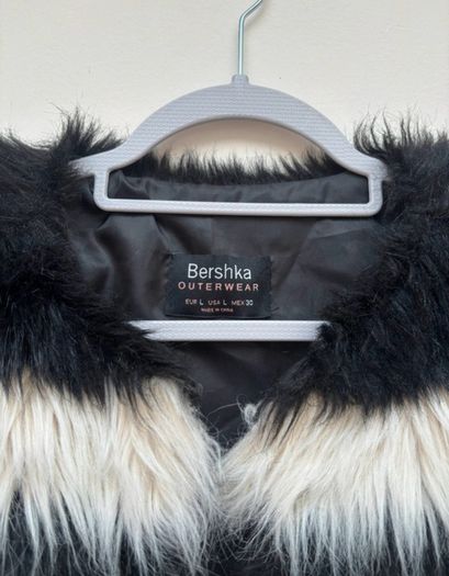Bershka Faux Fur Coat