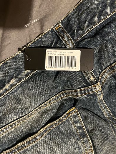 Diesel Mharky Slim Skinny Cropped Jeans Size W 36/32  brand new with tag made in Italy