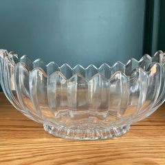 Killarney Crystal Beaufort Oval Glass Centrepiece Bowl - Boxed