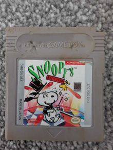 Snoopy's Magic Show Gameboy