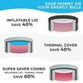 Inflatable Hot Tub Spa 2022 Model Outdoor Bubble Hot Tub 2 6 Person Capacity Quick Heating (FREE SHIPPING) Image 3