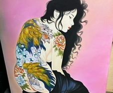 Japanese Lady, Pink