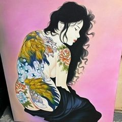 Japanese Lady, Pink