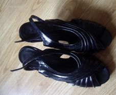 Brand new black shoes