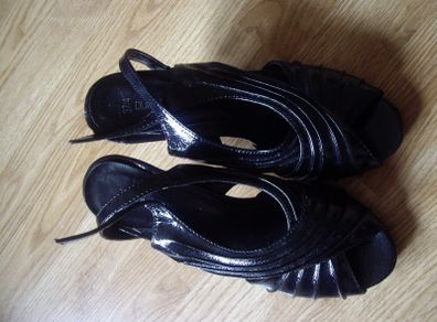 Brand new black shoes