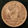Ireland 1965 Excellent Penny coin Image 3